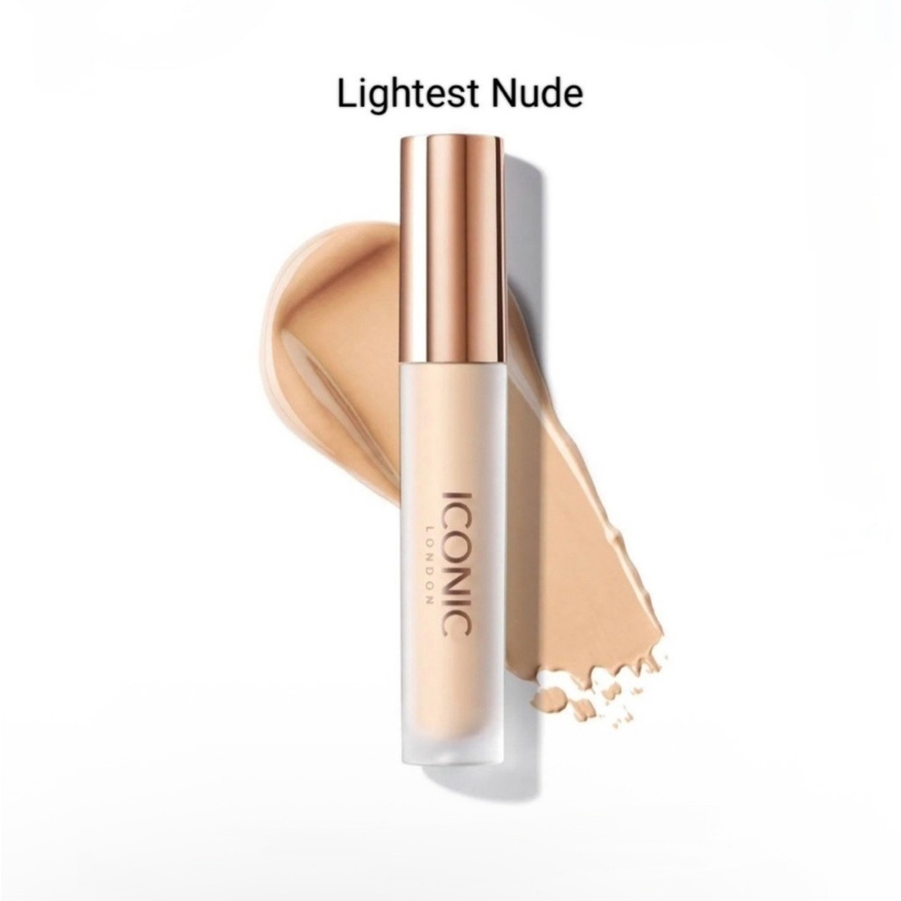 ICONIC LONDON Seamless CONCEALER in LIGHEST NUDE 4.2ml/.14oz